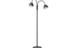 Läza Golvlampa 132cm 2xE14 Svart