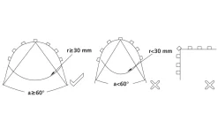 M1 LEDstrip 230V 4,5W/m 3000K 1m Cut Metervara IP44
