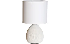 Madison Bordslampa 25cm Beige/Vit
