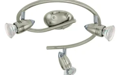 Magnum Takspotlight 26cm GU10 LED 3000K 3x2,8W Nickel