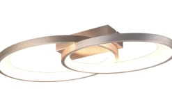 Malaga Plafond LED i borstat stål