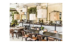 Malibu Taklampa 40cm Natur