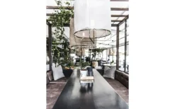 Malibu Taklampa 50cm Vit