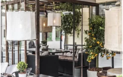 Malibu Takskärm Ø30cm Natur