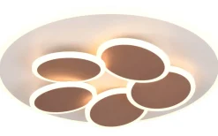 Mandala Plafond LED varmgrå/kaffebrun