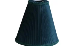 Margareta Plisserad Toppringskärm Ø22cm Grön