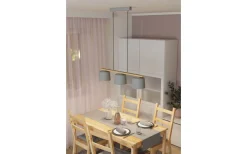 Mariel Taklampa 91cm Grå