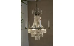 Marielund Kristallkrona Antik 50 cm 3xE14