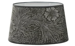 Marigold Velvet Oval Lampskärm 30cm Sage William Morris