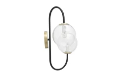 Mario Vägglampa 45cm Svart