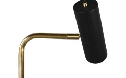 Marley Golvlampa GU10 matt mässing/matt svart