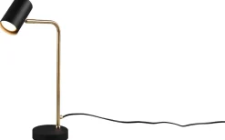 Marley Skrivbordslampa GU10 matt mässing/matt svart