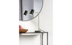 Marley Skrivbordslampa GU10 matt mässing/matt svart