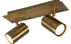 Marley Spotlight 2-delad GU10 antikmässing