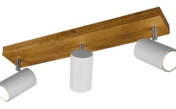 Marley Spotlight 3-delad GU10 matt vit/trä