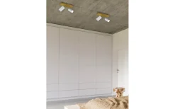 Marley Spotlight 2-delat GU10 matt vit/trä