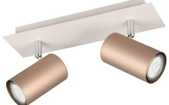 Marley Spotlight 2-delat GU10 kaffebrun/mattvit