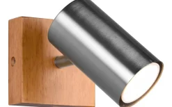 Marley Spotlight GU10 borstat stål/trä