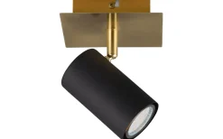 Marley Spotlight GU10 svart/guld