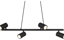 Marley Takpendel 4-delat 80cm GU10 mattsvart