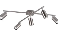 Marley Takspotlight 5-delad GU10 borstad stål