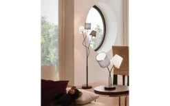 Maronda Golvlampa 152cm Svart/Vit/Brun