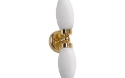 Marstrand 2L Vägglampa Mässing IP44