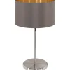 Maserlo Bordslampa 42cm Cappuccino/Guld