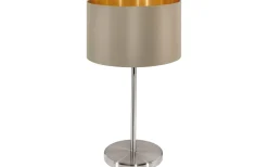 Maserlo Bordslampa 42cm Taupe/Guld