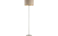 Maserlo Golvlampa 151cm Nickel/Taupe