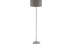 Maserlo Golvlampa 151cm Nickel/Cappuccino