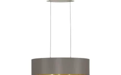 Maserlo Taklampa 78cm Cappuccino/Guld