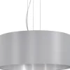 Maserlo Taklampa 53cm Grå/Silver