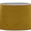 Matrix Oval Lampskärm 30cm Mustard