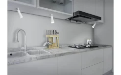 Maxi Bordslampa LED mattvit uppladdningsbar