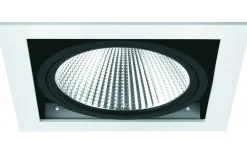 MD-251 Downlight 3000K 10W Vit/Svart 230V IP21