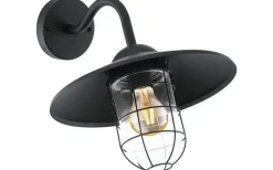 Melgoa Vägglykta Svart IP44