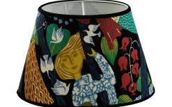 Melodi Oval Lampskärm 33cm Svart Stig Lindberg