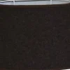 Melton Ull Oval Lampskärm 20cm Brun