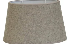 Melton Ull Oval Lampskärm 30cm Sand