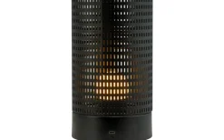 Mesh Uppladdningsbar Lykta 20cm LED 2700K Svart/Mässing