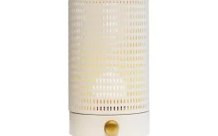 Mesh Uppladdningsbar Lykta 20cm LED 2700K Vit/Mässing