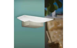 Metrass Vägglampa LED 3000K 5,6W Nickel