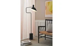 Metropole Golvlampa 138cm Svart/Marmorfot