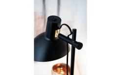 Metropole Golvlampa 1L 150cm Svart
