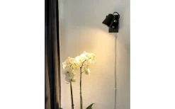 Metz Vägglampa Svart/Matt Mässing