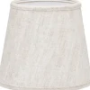 Mia Lampskärm Ø14cm Lin Ljus Beige