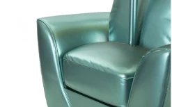 Midcentury Bordslampa 43cm Turkos