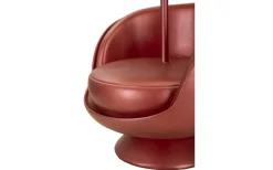 Midcentury Bordslampa 43cm Röd