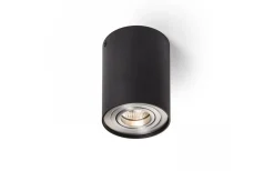 Milano I Takspotlight 9,5cm Svart/Aluminium